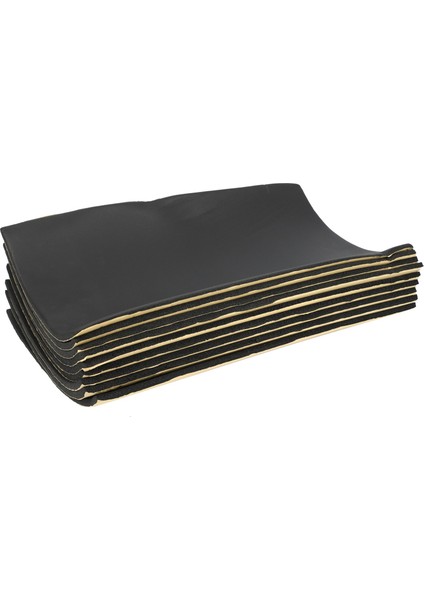 9 Adet Araba Sesi Deadinging Mat Butil Otomotiv Ses Deadener Ses Gürültüsü Yalıtım ve Nemlendirme (Yurt Dışından)