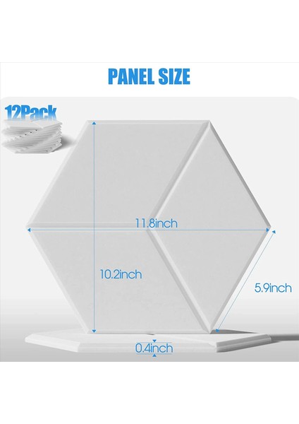 48 Ses Izolasyonu ve Akustik Için (Beyaz) (Yurt Dışından) indirimleri