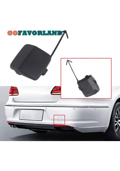 Araç Aksesuarları Tow Tow Tow Gye Hook Kapak Kapak Primer Arka Tampon 3C807441 Passat cc 2009-2012 3c8 807 441 (Yurt Dışından) fiyatları