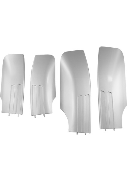 4pcs Araba Otomatik Dış Raf Çatı Rafı Demiryolu Demiryolu Sonu Kapak Kubbesi Kılıf Kılıfı Bmw E71 E72 X6 2008-2014 (Yurt Dışından)