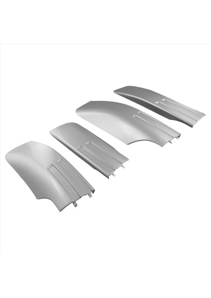 4pcs Araba Otomatik Dış Raf Çatı Rafı Demiryolu Demiryolu Sonu Kapak Kubbesi Kılıf Kılıfı Bmw E71 E72 X6 2008-2014 (Yurt Dışından) fiyatları