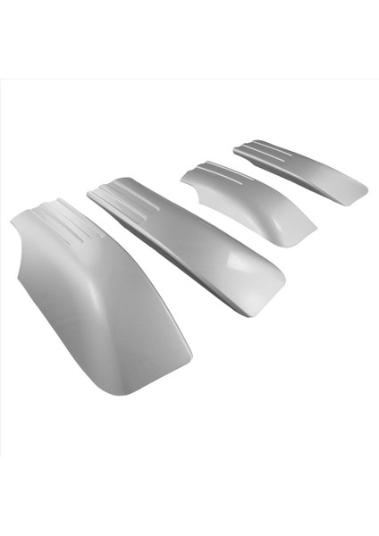 4pcs Araba Otomatik Dış Raf Çatı Rafı Demiryolu Demiryolu Sonu Kapak Kubbesi Kılıf Kılıfı Bmw E71 E72 X6 2008-2014 (Yurt Dışından) modelleri