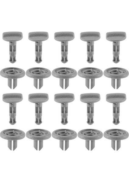 10 Adet Gri Plastik Parsel Raf Klipsi Nissan Juke Için Erken Tip End 799161KA3A (Yurt Dışından)