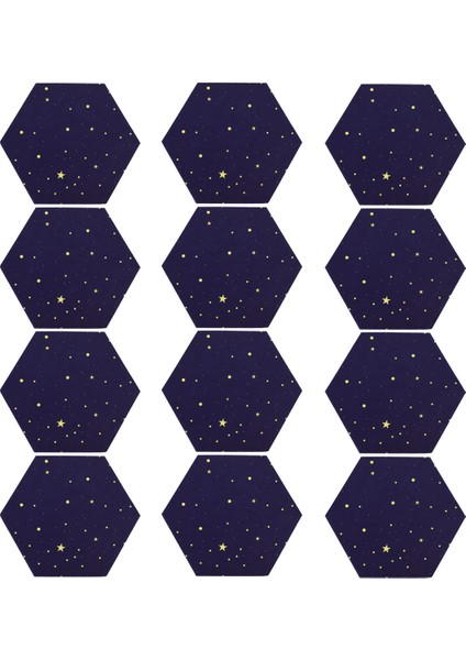 12 Paket Yıldızlı Gökyüzü Altıgen Akustik Paneller Ses Proofing Palding Stüdyo Akustik Tedavisi Için Ses Emici Panel (Yurt Dışından)