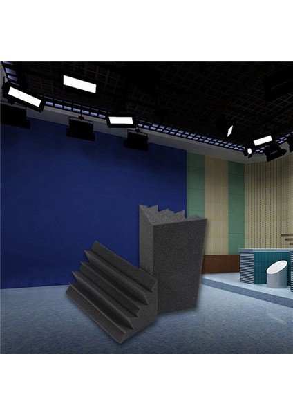 4 6 x 4 6&#39 Da x 9 5&#39 Te Siyah Ses Yalıtım Basülasyonu Bas Tuzağı Akustik Duvar Köpük Dolgusu (80PCS Siyah) (Yurt Dışından) indirimleri