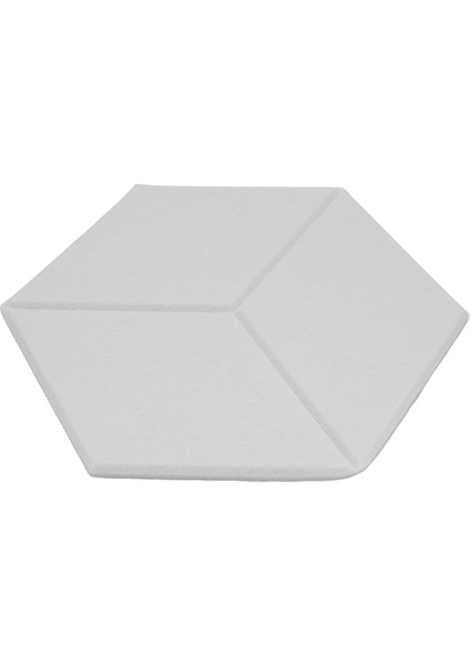 Ses Yalıtımı ve Akustik Için 12 Paket Akustik Köpük Kendi Yapışkanlı Ses Geçirmez Paneller (Beyaz) (Yurt Dışından)