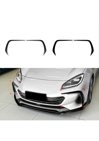 Araba Ön Tampon Spoiler Ayırıcı Kapak Sis Kapakları Subaru Brz Için Kanard 2021-2024 Karbon Fiber (Yurt Dışından) fiyatları