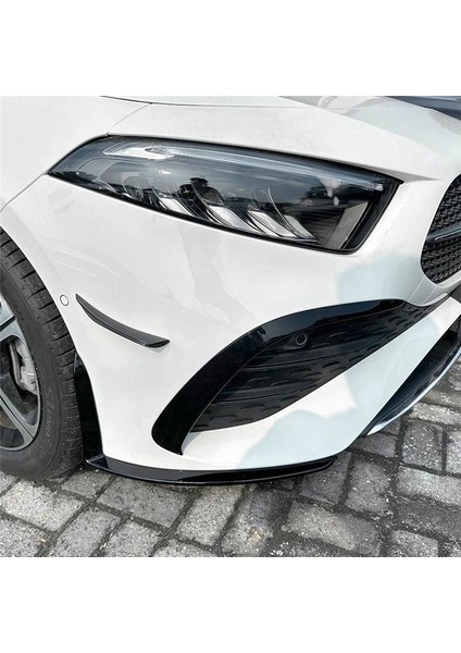 Mercedes-Benz A-Serisi W177 2023 A180 A200 Ön Tampon Dudak Açısı Difüzör Spitter Spoiler Koruyucu A (Yurt Dışından) fırsatları