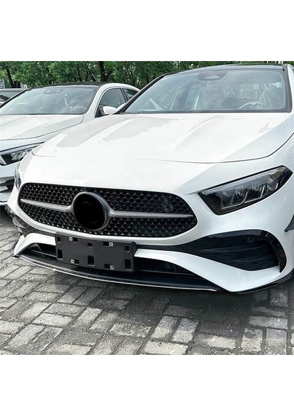 Mercedes-Benz A-Serisi W177 2023 A180 A200 Ön Tampon Dudak Açısı Difüzör Spitter Spoiler Koruyucu A (Yurt Dışından) indirimleri