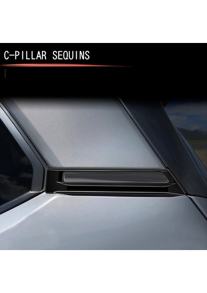 Araba Arka Cam C C Subaru Forester Için Sütun Döşeme Kapağı 2025 Kapı Dış Sütun Garnitür Trim Panel Siyah (Yurt Dışından) fiyatları
