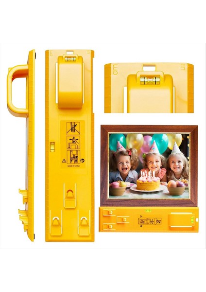 Resim Asma Aracı Goodsnova Kolay Yapma Konumu Için Seviye ile Resim Asma Kiti Mükemmel Duvar Resim Askı (Yurt Dışından) modelleri