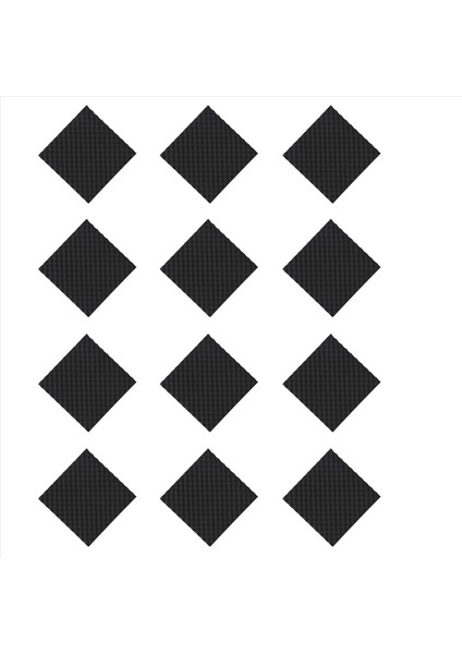 12 Paket Yumurta Sandığı Ses Geçirmez Köpük Paneller 1 2 Inç x 20 Inç x 20 Inç Ev &amp Pro Stüdyolar Için Akustik Köpük Siyah (Yurt Dışından) fiyatları