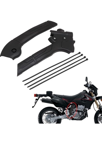 Suzuki DRZ400 DRZ400S Için Motosiklet Çerçeve Muhafızları Kapak Koruyucusu DRZ400SM Drz 400 400S 400SM Siyah (Yurt Dışından) fiyatları