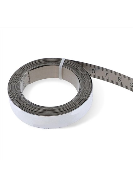 8pcs Paslanmaz Çelik Yapıştırıcı Ölçeği Hassas Ağaç Işleme Kılavuzu Rail Kendinden Yapışkan Bant Memperi Metal Cetvel Tutkallı (Yurt Dışından) fırsatları
