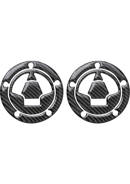 2x Karbon Fiber Yakıt Gaz Yağı Kapak Tank Ped Tankpad Ninja ZX6R ZX10R Z1000 Z1000SX Z800 Z750 Z650 (Yurt Dışından)