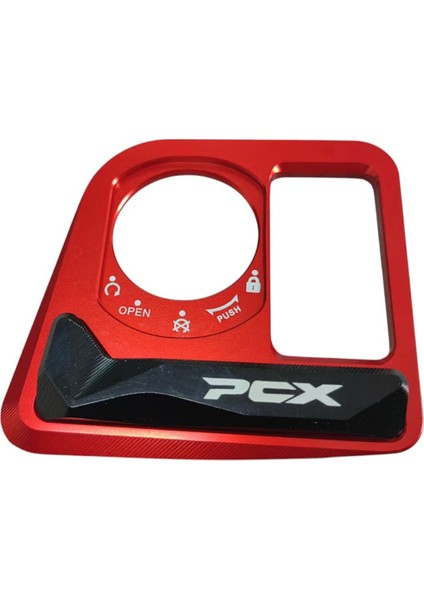 Honda PCX160 PCX125 ADV150 2017-2024 Motosiklet Elektrikli Kapı Kilidi Koruyucu Anahtar Anahtarı Kilit Kapak Aksesuarları (Yurt Dışından)