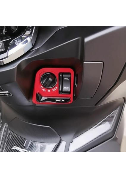Honda PCX160 PCX125 ADV150 2017-2024 Motosiklet Elektrikli Kapı Kilidi Koruyucu Anahtar Anahtarı Kilit Kapak Aksesuarları (Yurt Dışından) fırsatları
