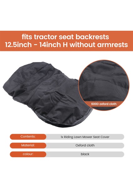 Evrensel Binicilik Çim Biçme Traktör Koltuk Kapağı Yalnız Konfor Depolama Koşbası Ortamı (Yurt Dışından) modelleri