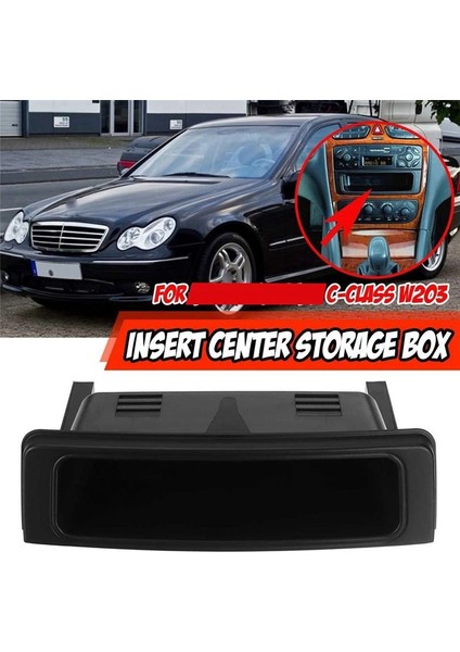 20368302917C45 Merkez Konsol Depolama Tepsisi Depolama Kutusu Depolama Kutusu Mercedes-Benz C-Serisi W203 2001-2007 Için Otomotiv (Yurt Dışından) fırsatları
