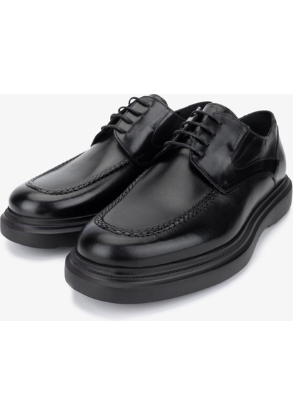 Erkek Hakiki Deri Siyah Casual Ayakkabı 183 30468 Erk Ayk SK25-26 Sıyah Dr fırsatları