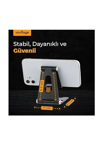 Cep Telefonu Standı Ayarlanabilir Katlanabilir Metal Cep Telefon Tutucu Stand Phone 16 15 14 13 12 11 10 Pro Max Galaxy S23 S22 S21 S20 Uyumlu Telefon Standı fırsatları
