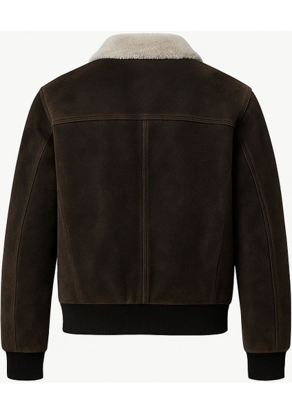 Kahverengi Içi Kürklü Deri Ceket fiyatları