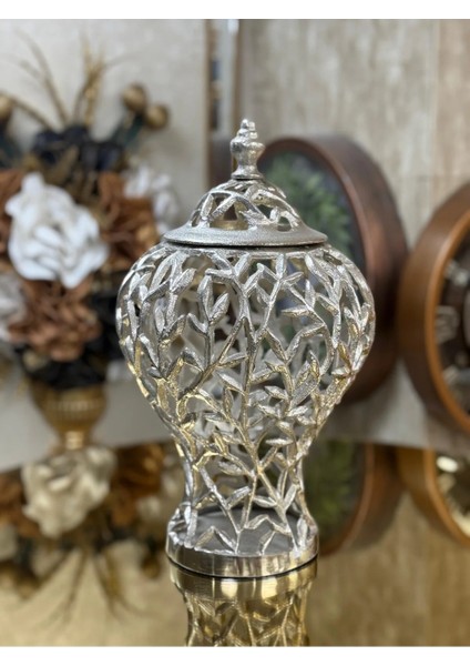 Dekoratif Pirinç Küp 40 cm