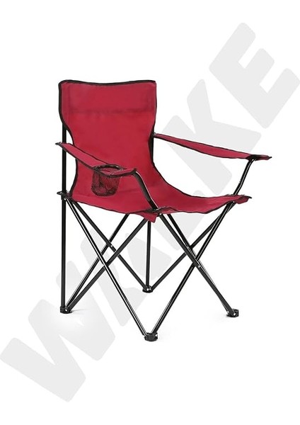 Katlanabilir Kamp Sandalyesi Piknik Sandalyesi Plaj Sandalyesi Kırmızı Taşıma Çantalı fiyatları