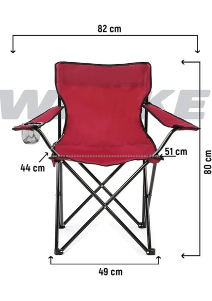 Katlanabilir Kamp Sandalyesi Piknik Sandalyesi Plaj Sandalyesi Kırmızı Taşıma Çantalı fırsatları
