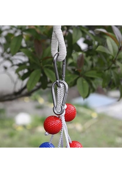 Karabina Alaşım Çelik, Anahtarlık, Karabina Kanca, 80 mm x Φ8 Mm, 250 Kg'a Kadar Taşıma Kapasitesi, Galvanizli (6 Adet) fırsatları