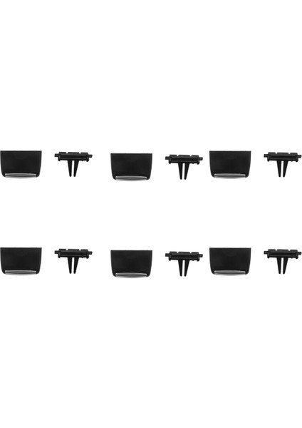 6x Bmw X5 E70 06-13 X6 E71 A/c Klima Havalandırma Çıkış Sekmesi Klipsli Onarım Kiti (Yurt Dışından)