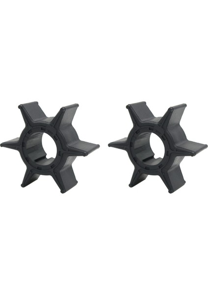 2x 6H3-44352-00 Yamaha Dıştan Takma Motor Için Su Pompası Pervanesi 40-70HP 6H3-44352 697-44352 697-44352-00 Tekne Motoru Kısmı (Yurt Dışından)