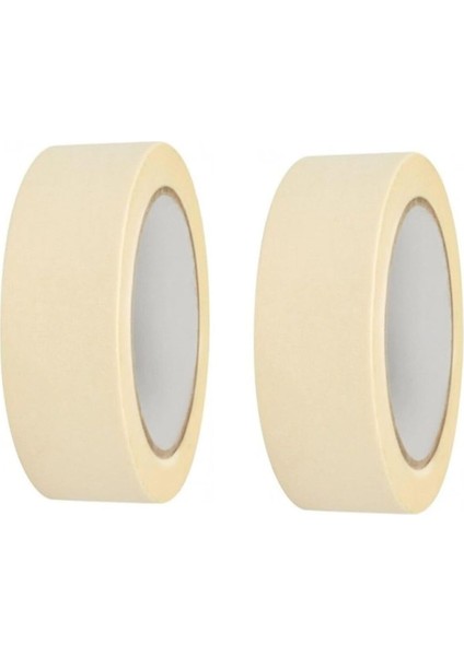 2 Adet Maskeleme Bandı Boya Bandı 36MM x 25M Kağıt Bant