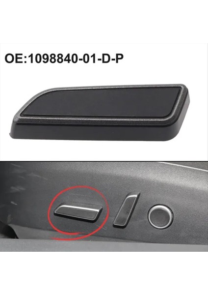 Tesla Model 3/y 1098840-01-D Için Otomobil Sol Koltuk Yastık Düğmesi Koltuk Anahtarı (Yurt Dışından) fiyatları