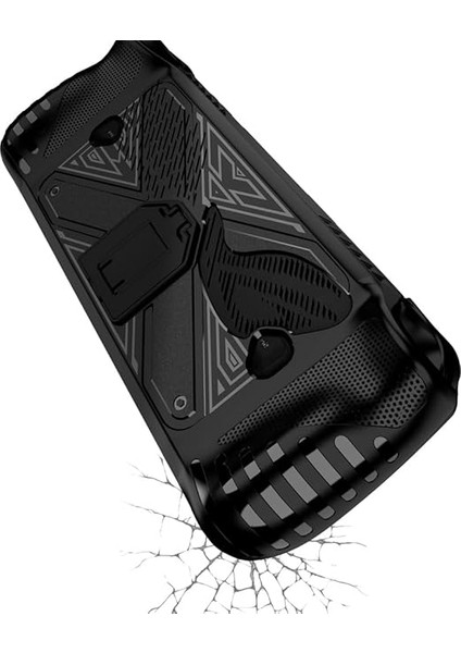 Asus Rog Ally x 2024 Için Tpu Kılıf Koruyucu Kılıf, Rog Ally Z1 Extreme Oyun Konsolu Shockprof Standlı Kılıf (Siyah) fiyatları