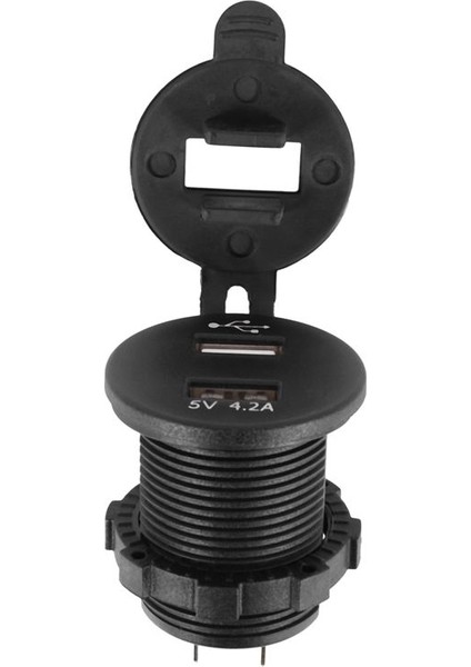 5x USB Araba Soketi 12V Araç Şarj Cihazı 5V 4 2A Çift USB Araç Şarj Cihazı Su Geçirmez Araba Adaptör (Yurt Dışından) fırsatları
