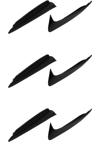 Benz C Sınıfı W205 C43 C63 Amg Karbon Fiber Arka Tampon Hava Havalandırma Kapağı 2014-2019 6 Pcs (Yurt Dışından)