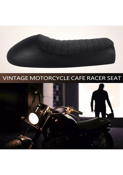 Motosiklet Retro Koltuk Vintage Hump Seat Cafe Racer Sele Scramble Honda CG125 CB350 CB400 CB500 CB750 SR400 Xj Xs (Yurt Dışından) fiyatları