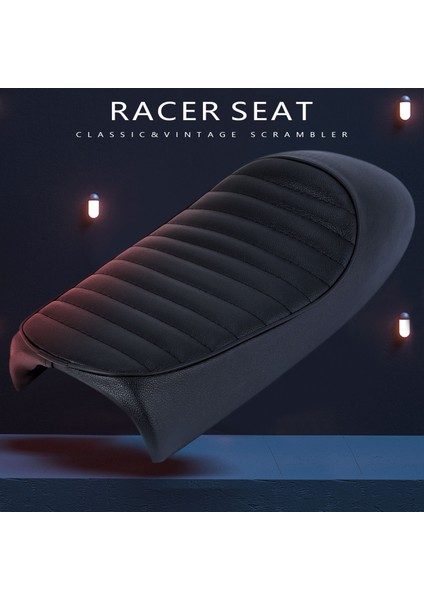 Motosiklet Retro Koltuk Vintage Hump Seat Cafe Racer Sele Scramble Honda CG125 CB350 CB400 CB500 CB750 SR400 Xj Xs (Yurt Dışından) modelleri