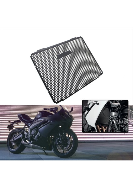 Motosiklet Radyatör Guard Grille Grill Soğutucu Soğutma Kapağı Koruması Daytona Için Uygun 660 DAYTONA660 2024 2025 (Yurt Dışından) modelleri