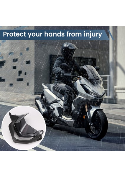Motosiklet Aksesuarları Honda Adv 150 ADV150 Adv 160 El Koruma Uzantıları Ön Cam Dumanı Gri (Yurt Dışından) indirimleri