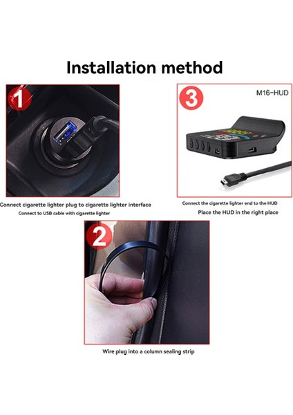 Evrensel Obd Otomobil Hızölçer Hud Ön Cam Projektörü LED Dijital Otomobil Baş Yukarı Gps Hız Uyarısı ile (Yurt Dışından) indirimleri