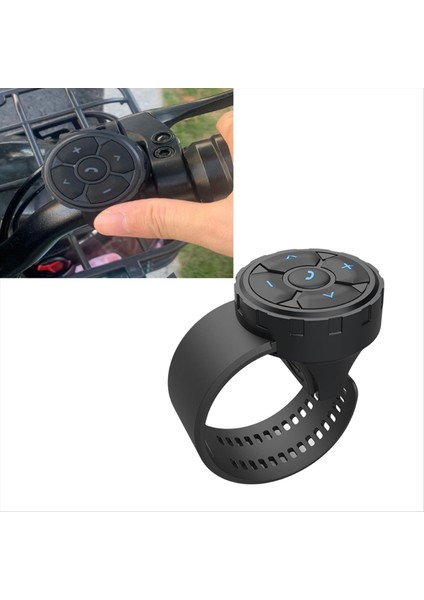 Motosiklet Kask Kulaklık Bluetooth Uzaktan Düğmesi Motosiklet Gici Medya Denetleyicisi Elektrikli Bisiklet Denetleyicisi (Yurt Dışından) modelleri