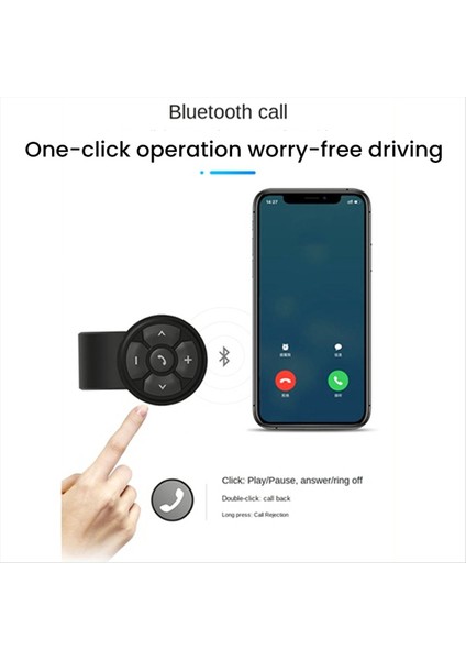 Motosiklet Kask Kulaklık Bluetooth Uzaktan Düğmesi Motosiklet Gici Medya Denetleyicisi Elektrikli Bisiklet Denetleyicisi (Yurt Dışından) fırsatları