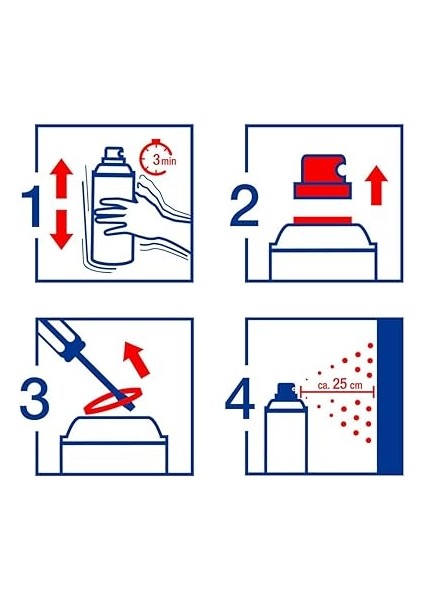 Traffıc Red M 902 Akrilik Sprey Boya modelleri