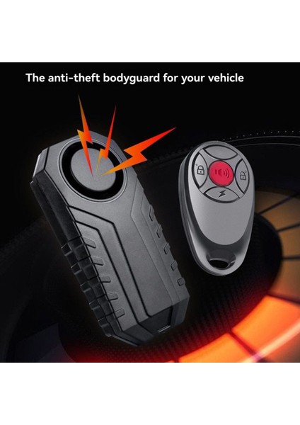 Su Geçirmez Motosiklet Bisikleti Hırsızlık Önleyici Alarm Kablosuz Uzaktan Kumanda Bisiklet Güvenlik Alarmı 113DB Elektrikli Araba Alarmı (Yurt Dışından) fiyatları