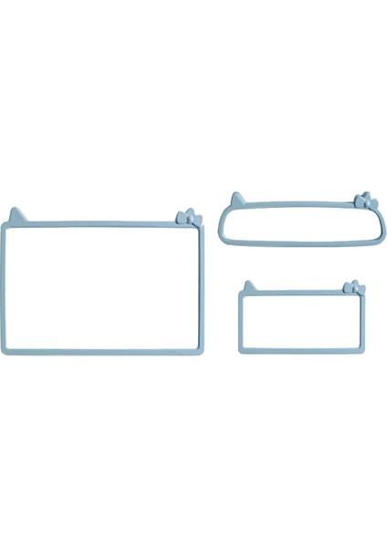 3pcs Açık Mavi Araba Enstrümanı + Navigasyon Ekranı + Byd Dolphin Mini / Byd Seagull Için Iç Ayna Koruyucu Çerçeve (Yurt Dışından)