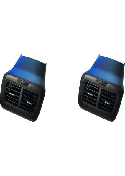 2x Siyah Arka Klima Outlet Merkezi Kol Yavrusu Hava Hava Havalandırma Montajı Golf 7 Mk7 2013-2017 5GG819203 (Yurt Dışından)