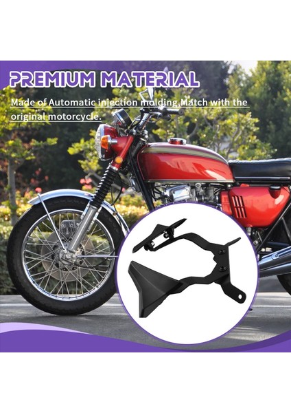 Honda Için Motosiklet CB750 Hornet Cb 750 Hornet 2023 2024 Ön Spoiler Wing Frontal Winglet Aerodinamik Deflektör (Yurt Dışından) indirimleri