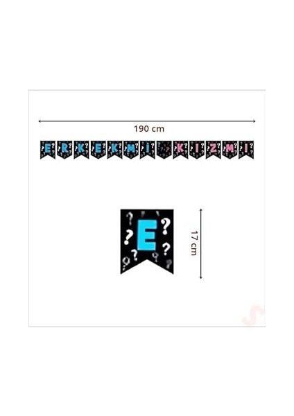 Belirleme Partinizde Heyecanı Doruklara Çıkaracak Mükemmel Bir Dekorasyon Öğesi Kız Mı? Erkek Mi? fiyatları